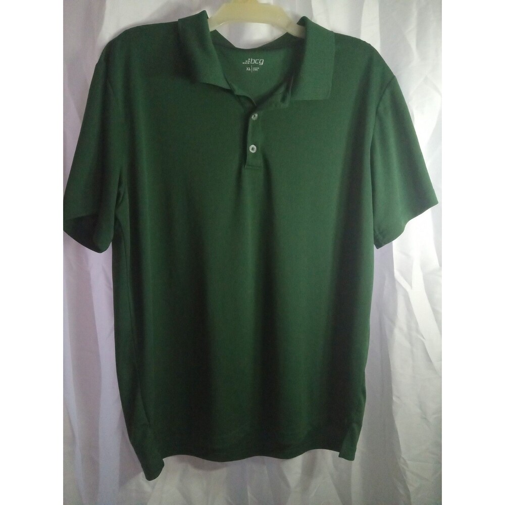 BCG Men’s Polo Shirt Size XL Green Academy Sports